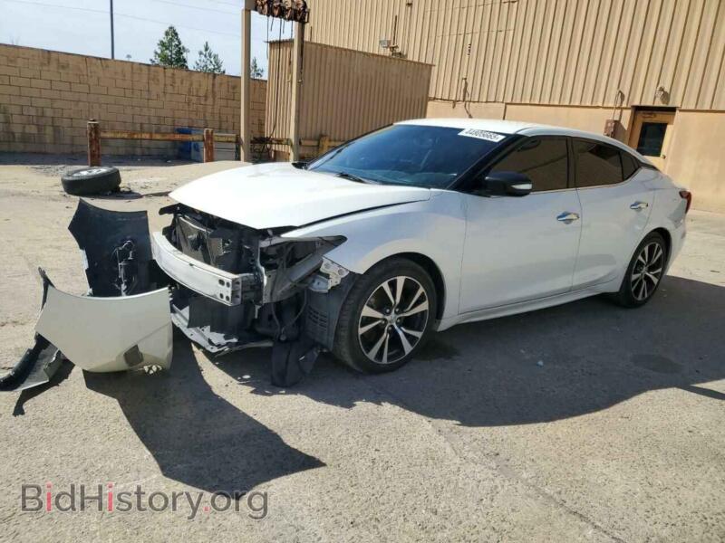 2018 Nissan MAXIMA 3.5S (VIN 1N4AA6AP2JC363213) — фото 1 из 12, Copart, повреждение: передняя часть