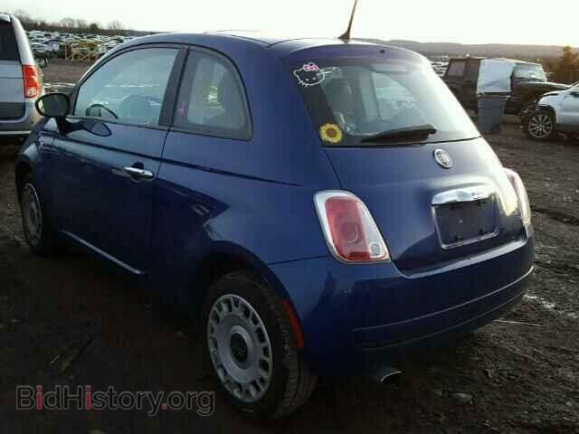 2012 FIAT 500 - VIN: 3C3CFFAR2CT200840 - Фото 3