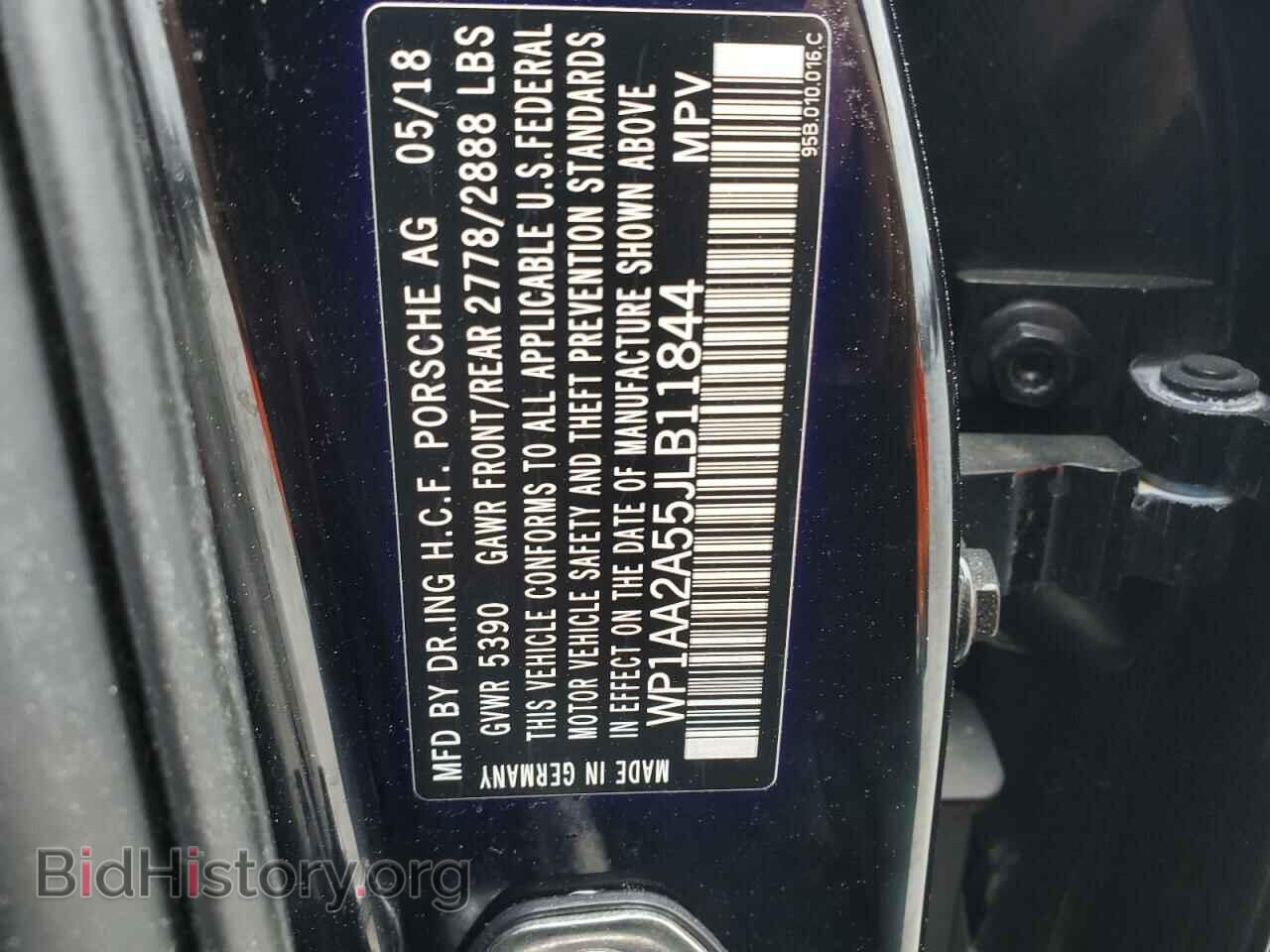 2018 PORSCHE MACAN - VIN: WP1AA2A55JLB11844 - Фото 14