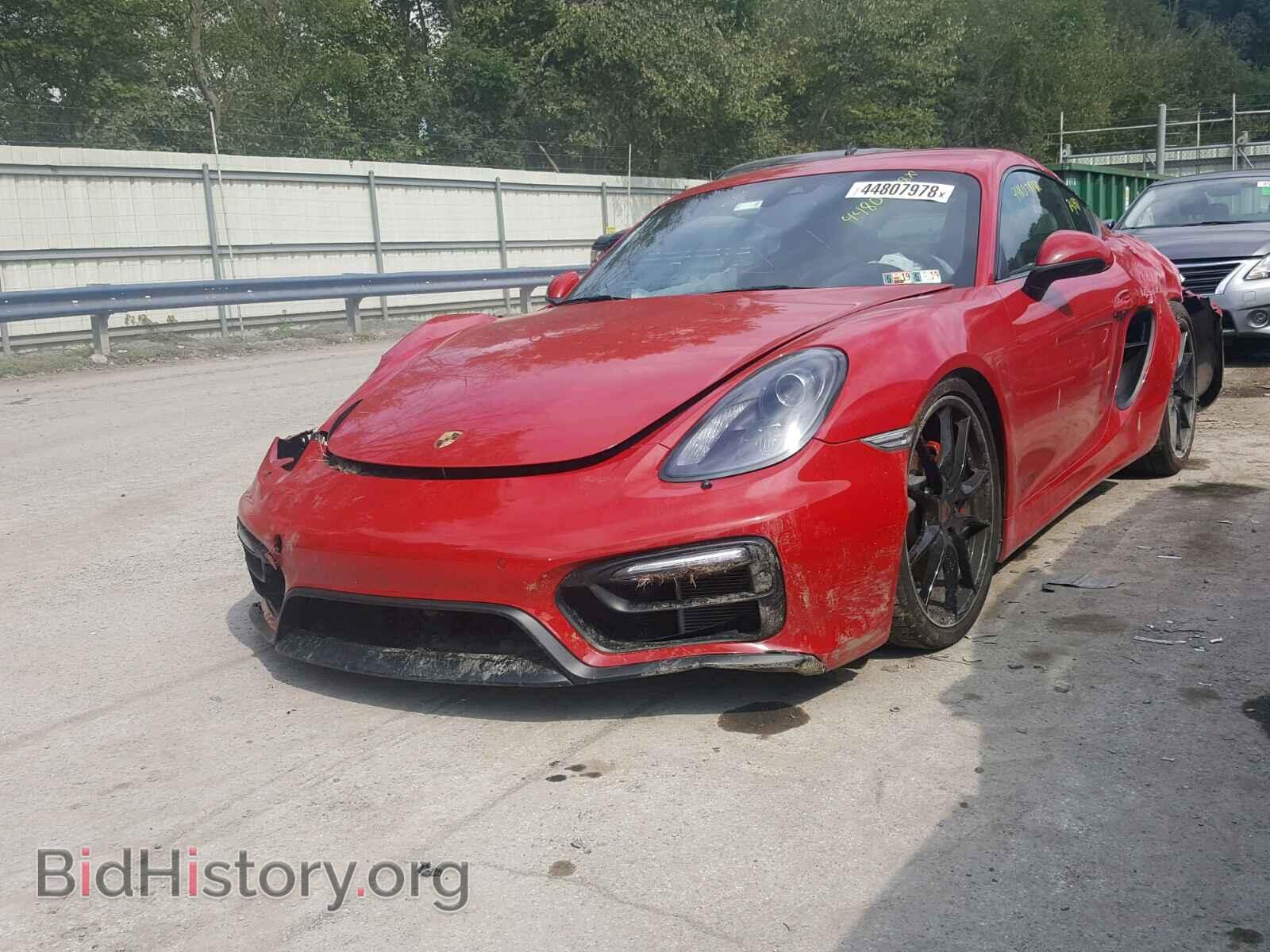 2015 PORSCHE CAYMAN - VIN: WP0AB2A80FK184576 - Фото 2