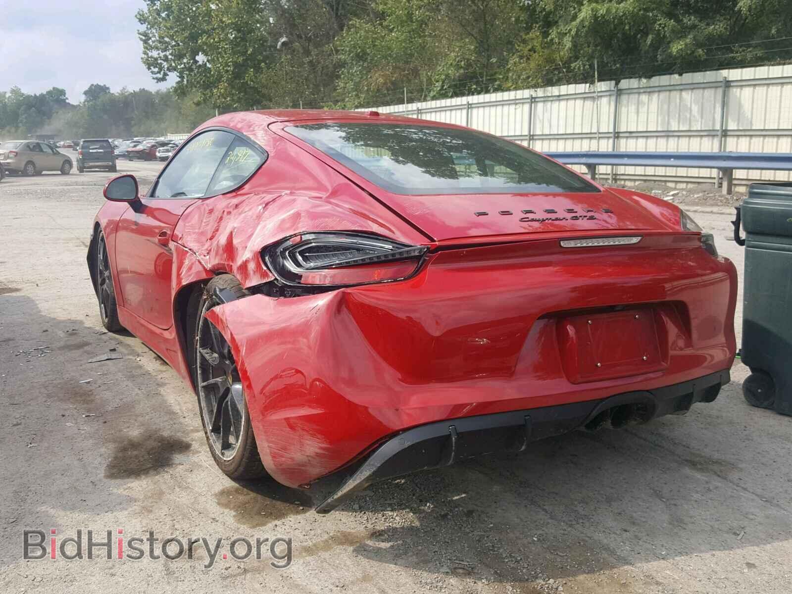 2015 PORSCHE CAYMAN - VIN: WP0AB2A80FK184576 - Фото 3