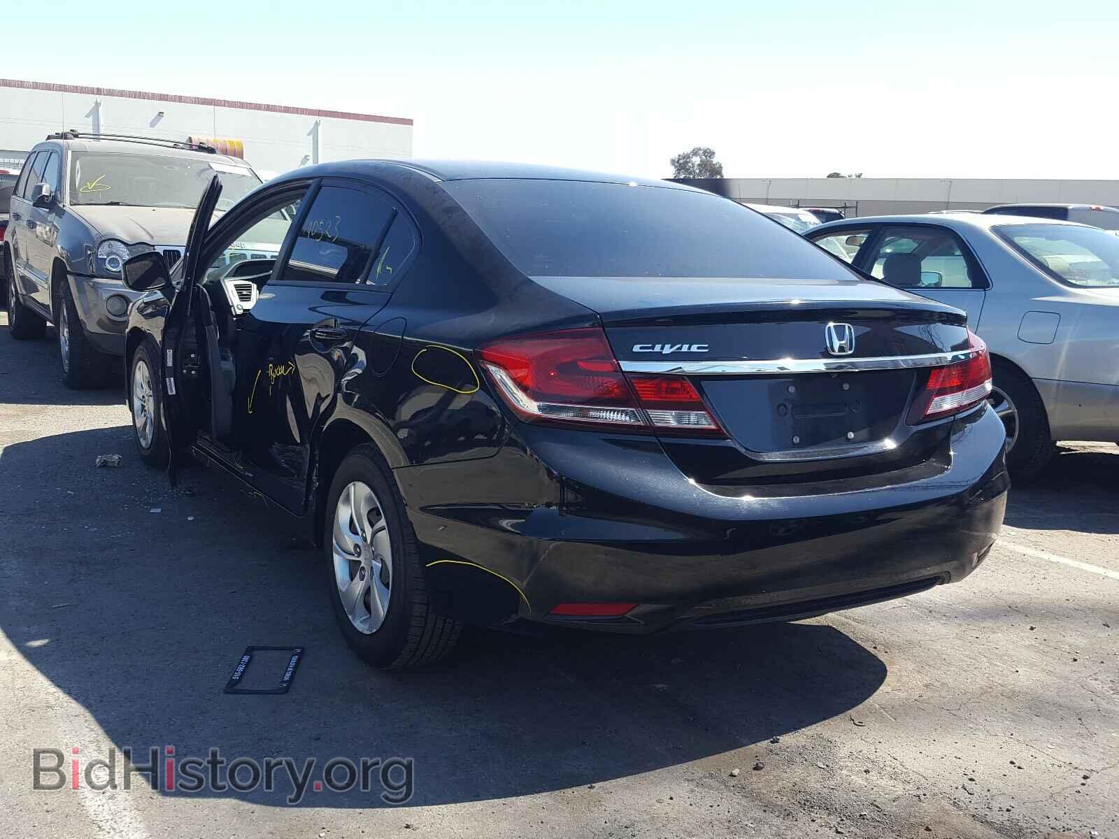 2013 HONDA CIVIC - VIN: 19XFB2F5XDE278307 - Фото 3