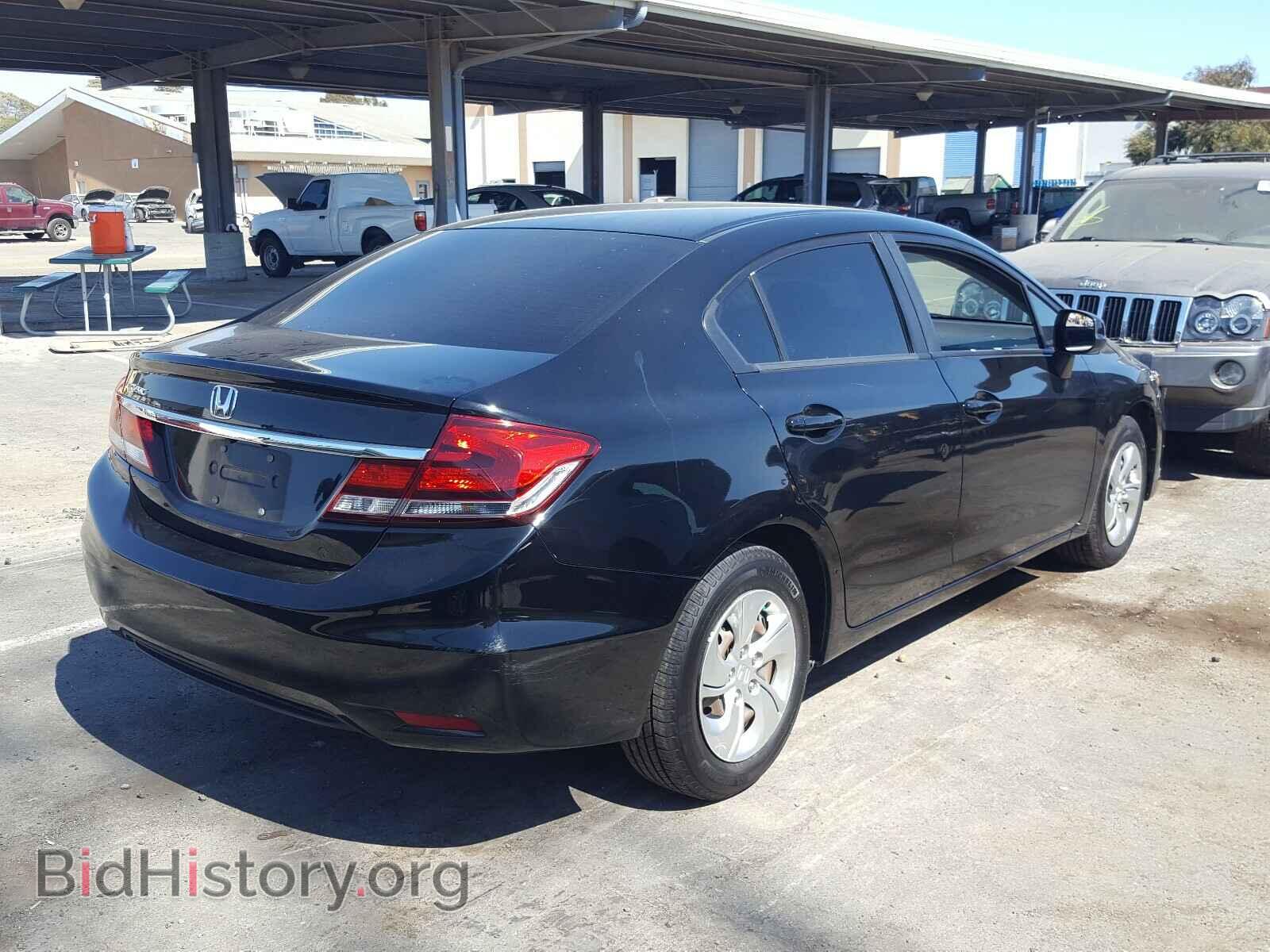 2013 HONDA CIVIC - VIN: 19XFB2F5XDE278307 - Фото 4