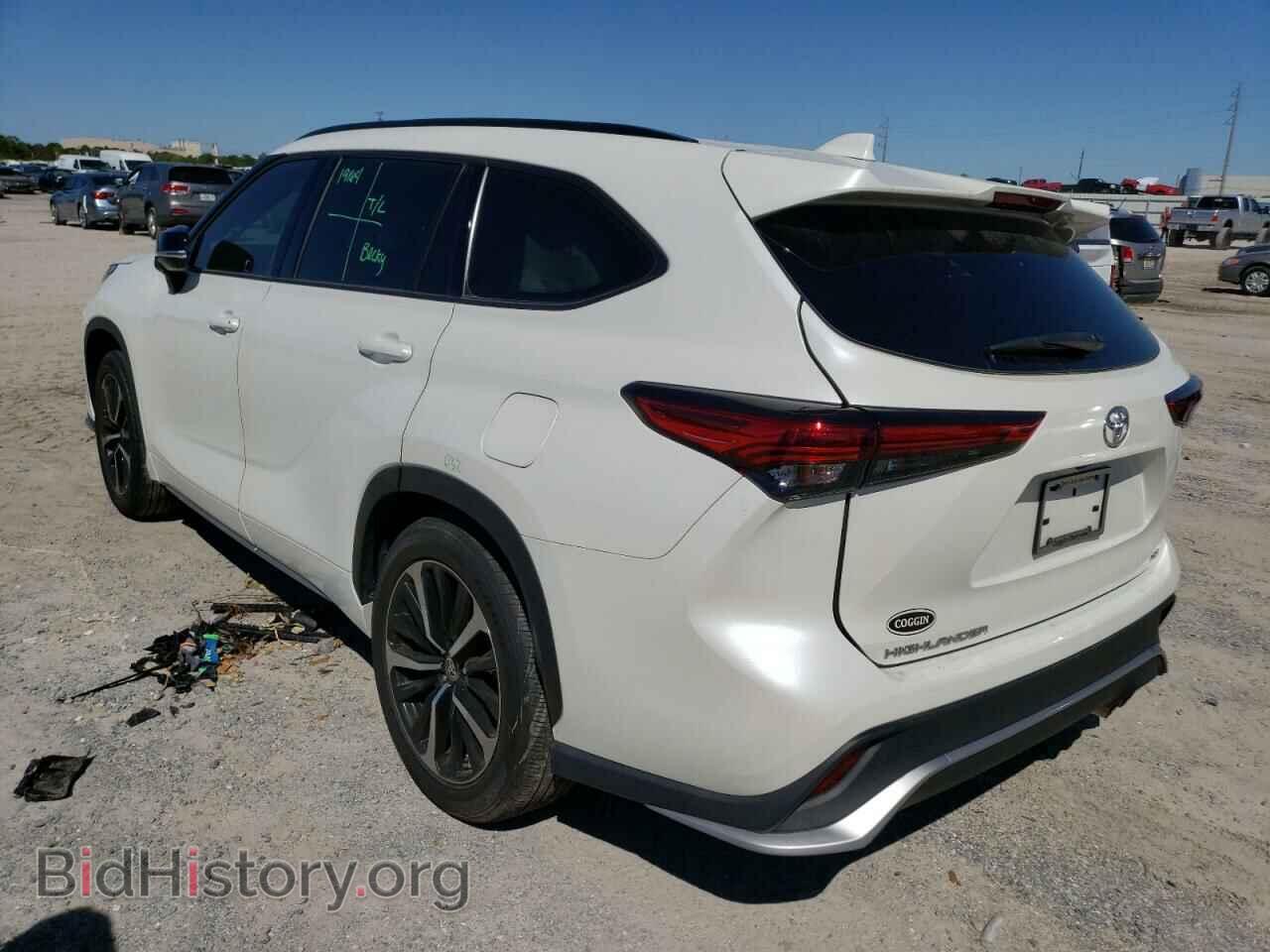 2021 TOYOTA HIGHLANDER - VIN: 5TDJZRAH7MS044308 - Фото 2