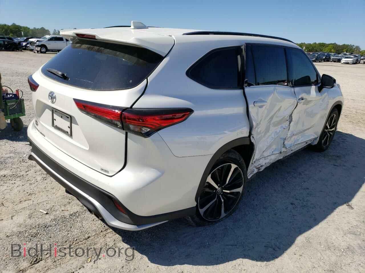 2021 TOYOTA HIGHLANDER - VIN: 5TDJZRAH7MS044308 - Фото 3