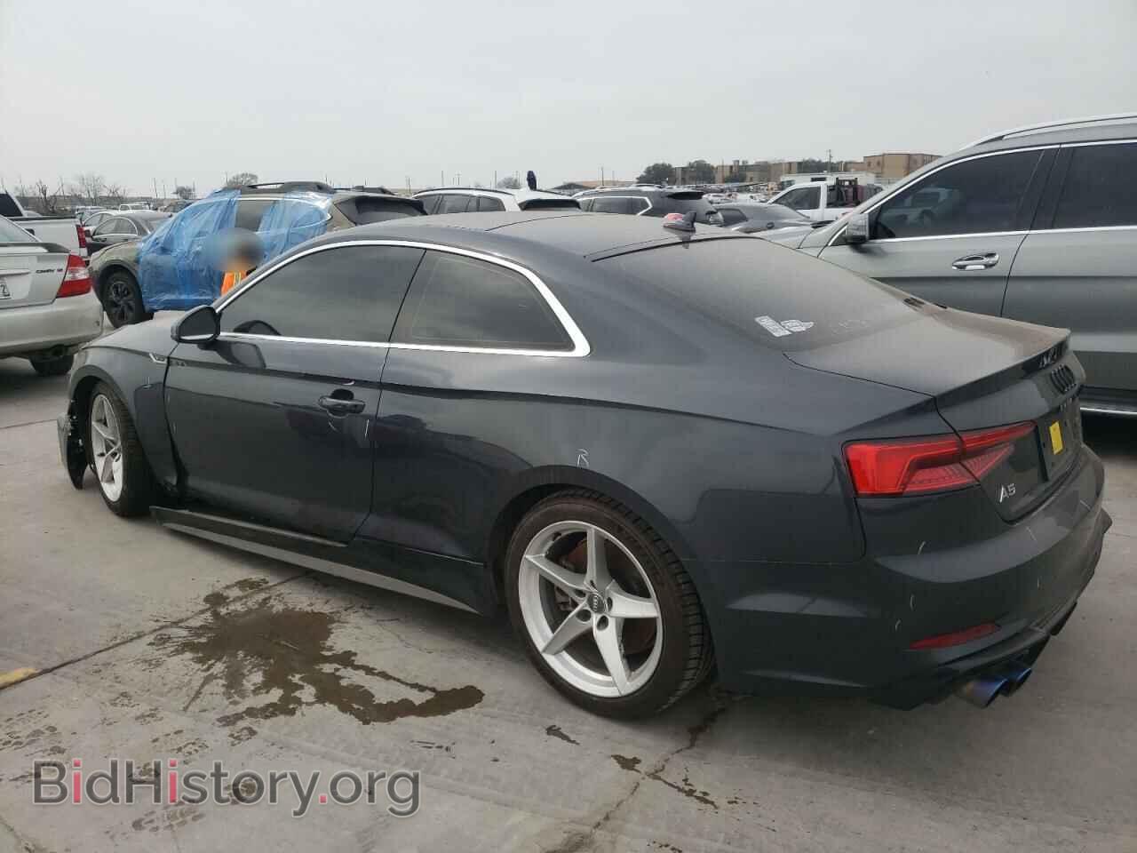 2018 AUDI A5 - VIN: WAUUNAF55JA004355 - Фото 2