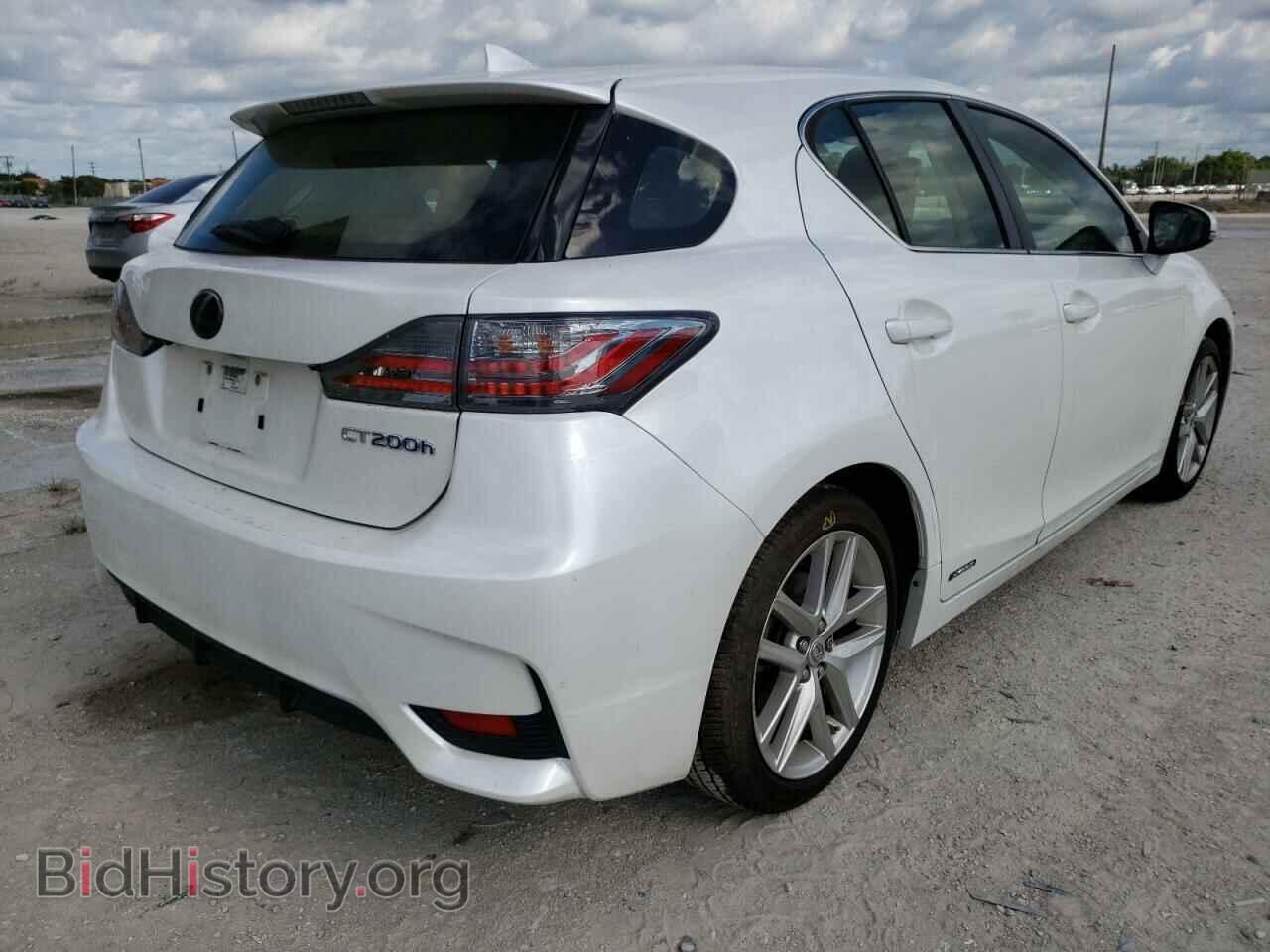 2016 LEXUS CT 200 - VIN: JTHKD5BH9G2274758 - Фото 4
