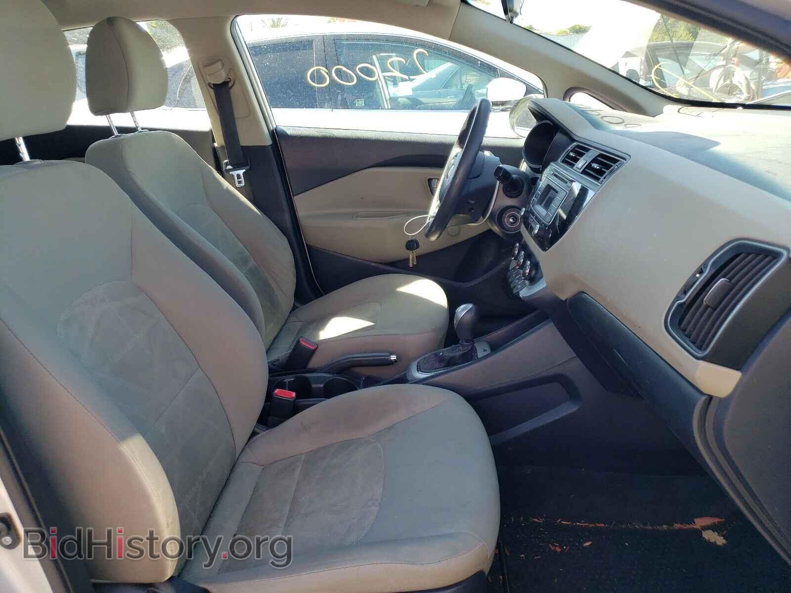 2016 KIA RIO - VIN: KNADM5A33G6621572 - Фото 5