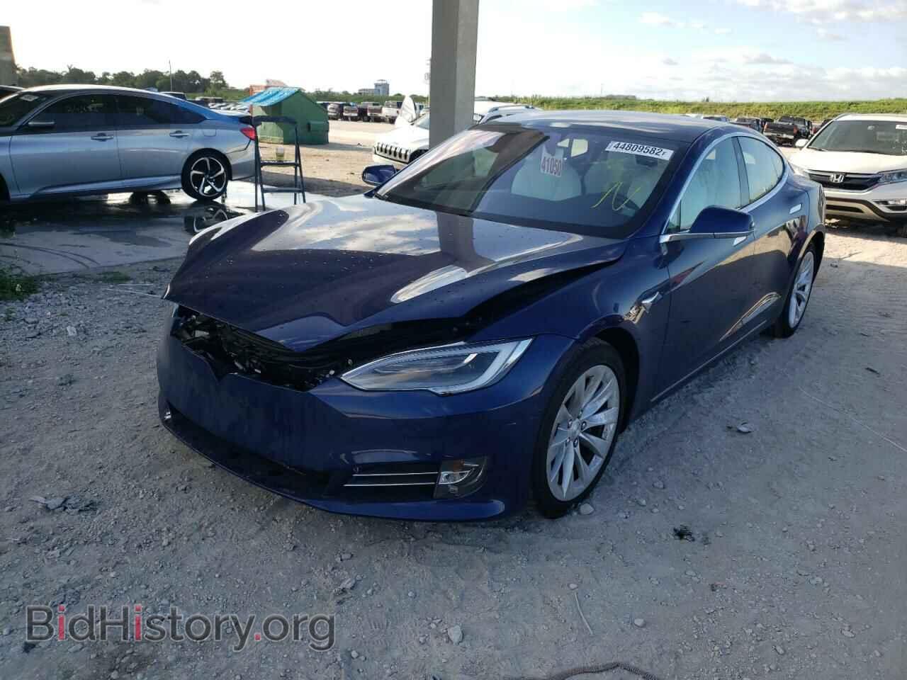 2020 TESLA MODEL S - VIN: 5YJSA1E24LF363915 - Фото 2