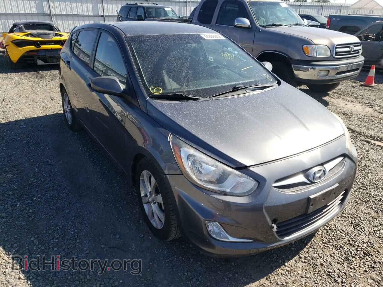 Photo KMHCU5AE8CU006954 - HYUNDAI ACCENT 2012