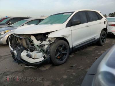 2017 Ford EDGE Edge SE, white — VIN 2FMPK4G90HBB75830, Copart
