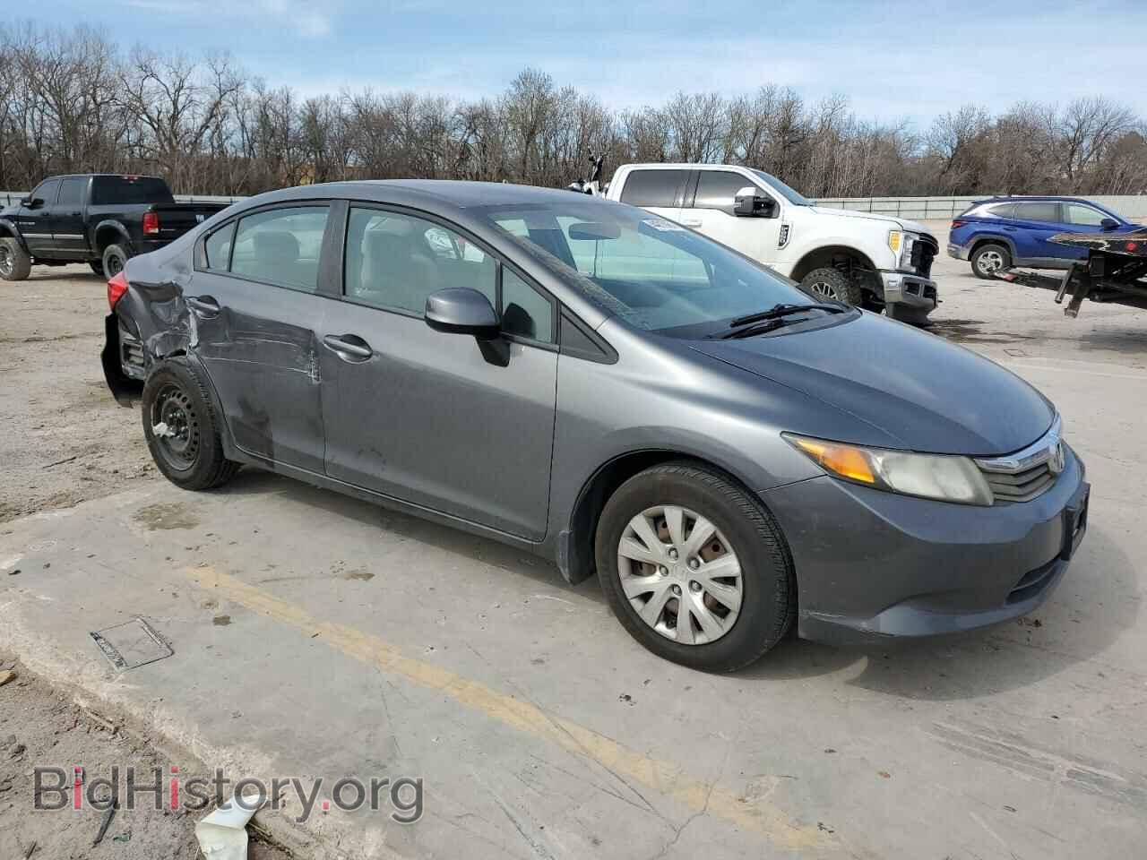 2012 HONDA CIVIC - VIN: 2HGFB2F5XCH568227 - Фото 4