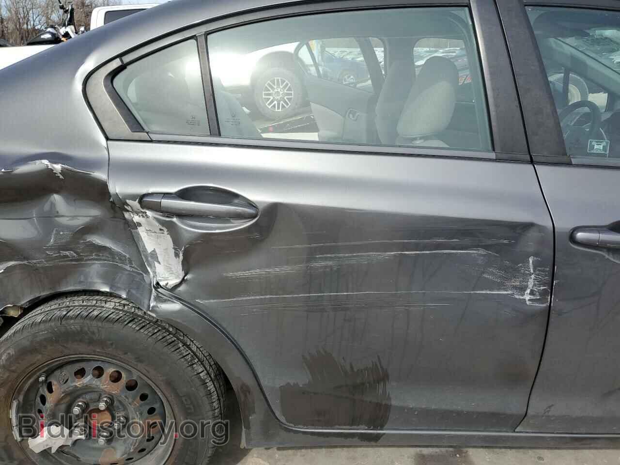2012 HONDA CIVIC - VIN: 2HGFB2F5XCH568227 - Фото 10