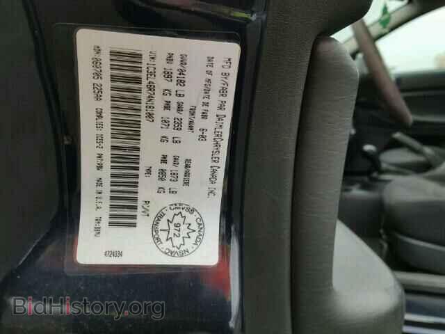 2004 CHRYSLER SEBRING - VIN: 1C3EL46R74N181007 - Фото 10