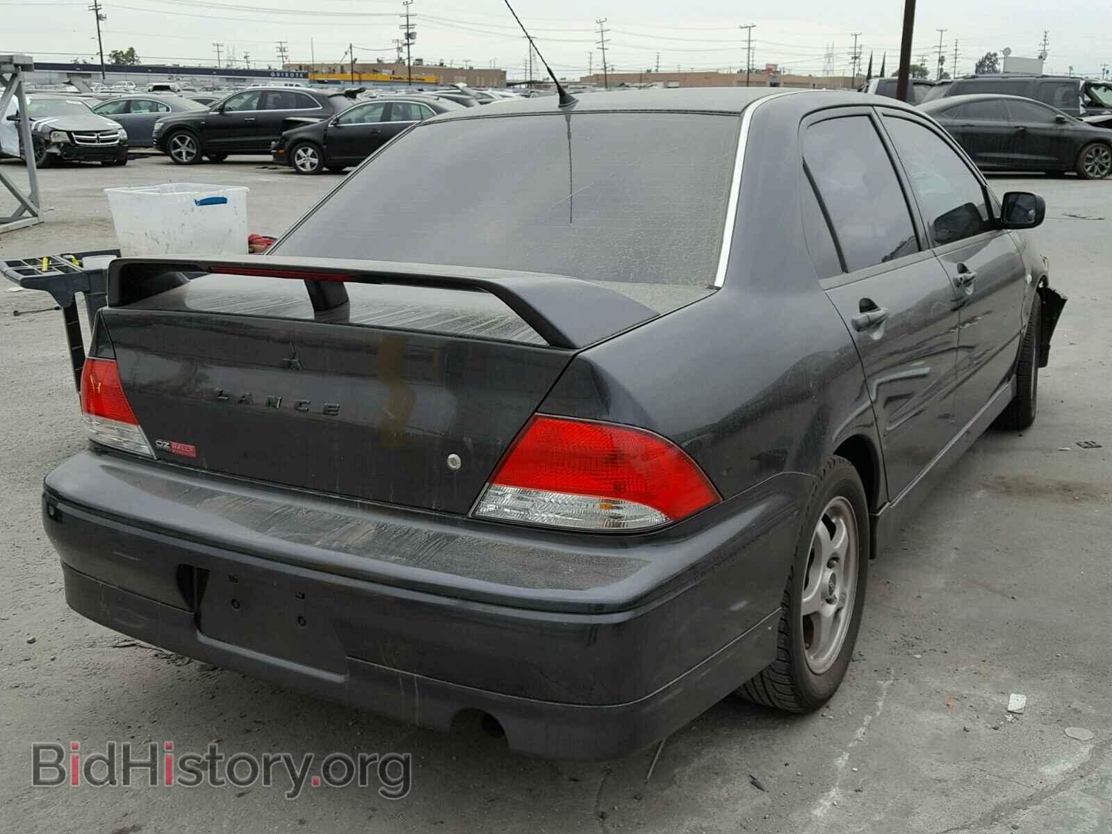 2003 MITSUBISHI LANCER - VIN: JA3AJ86E83U042494 - Фото 4