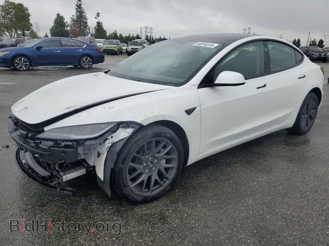 Photo 5YJ3E1EB2RF819623 - TESLA MODEL 3 2024