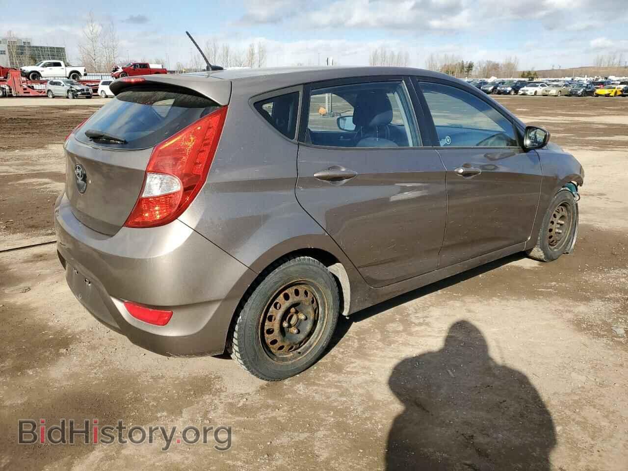 2013 HYUNDAI ACCENT - VIN: KMHCT5AE5DU111388 - Фото 3