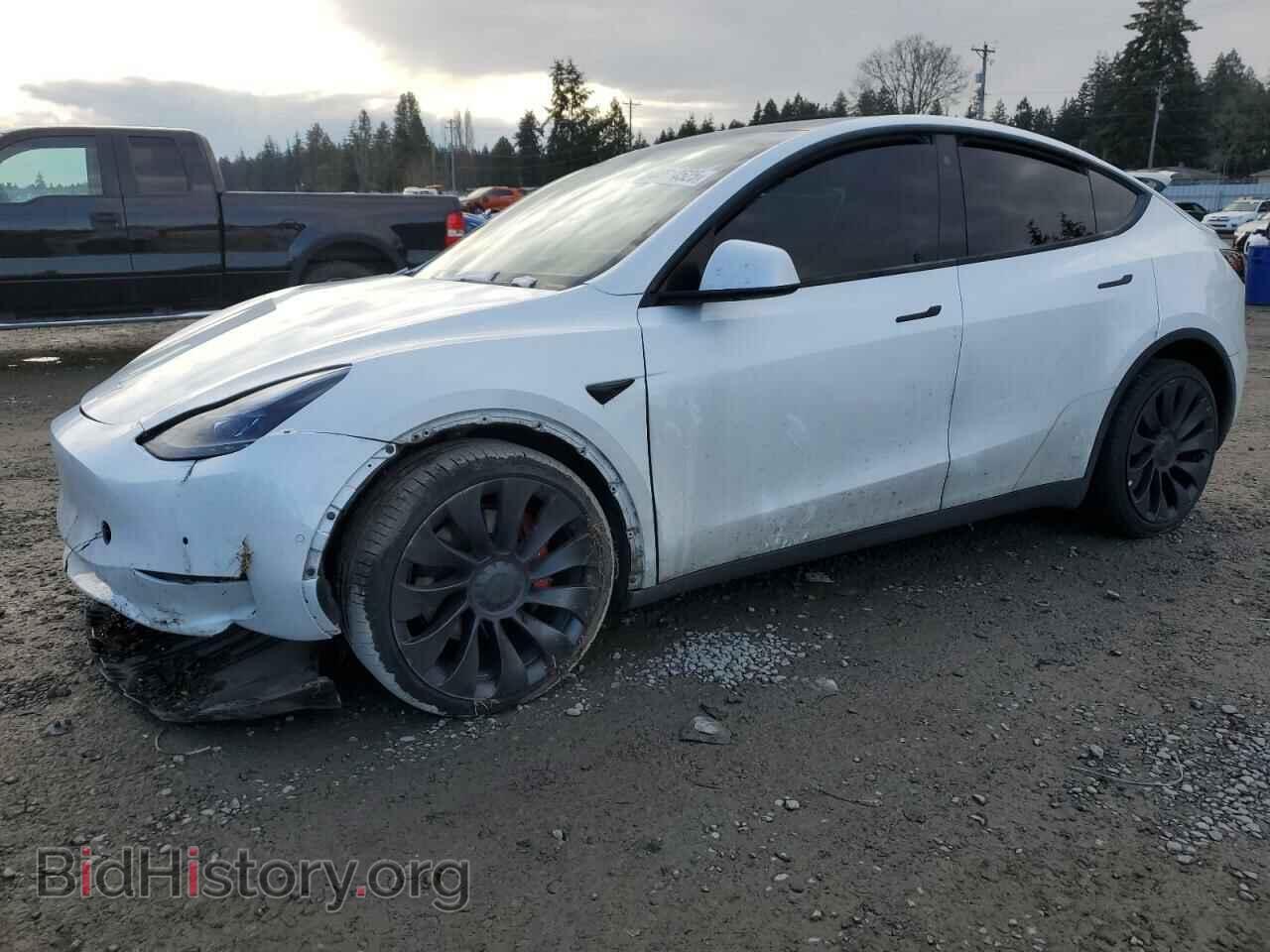 Фотография 7SAYGDEF2NF325084 - TESLA MODEL Y 2022