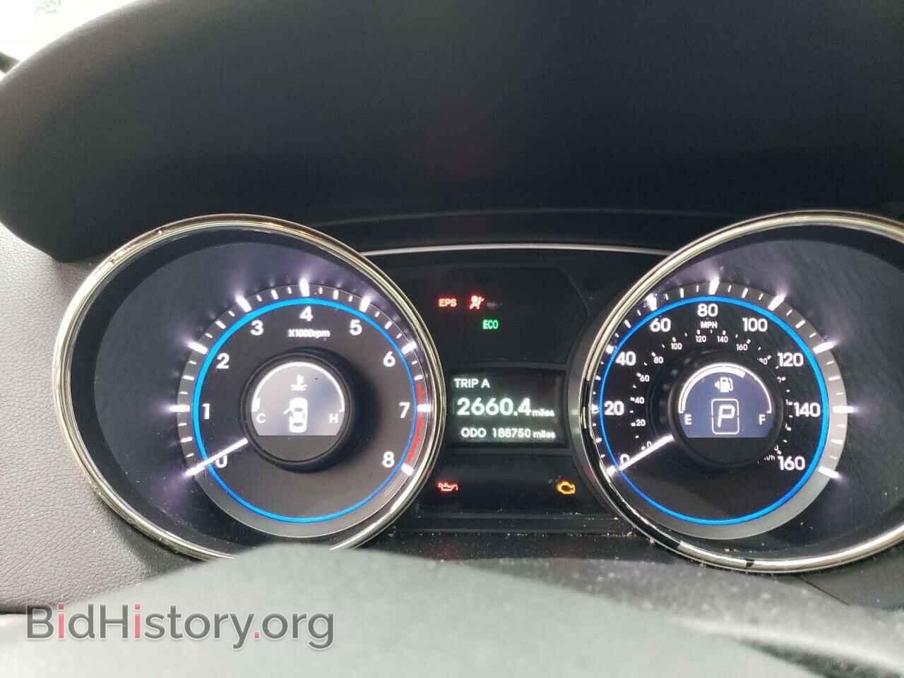 2013 HYUNDAI SONATA - VIN: 5NPEC4AC6DH620860 - Фото 9