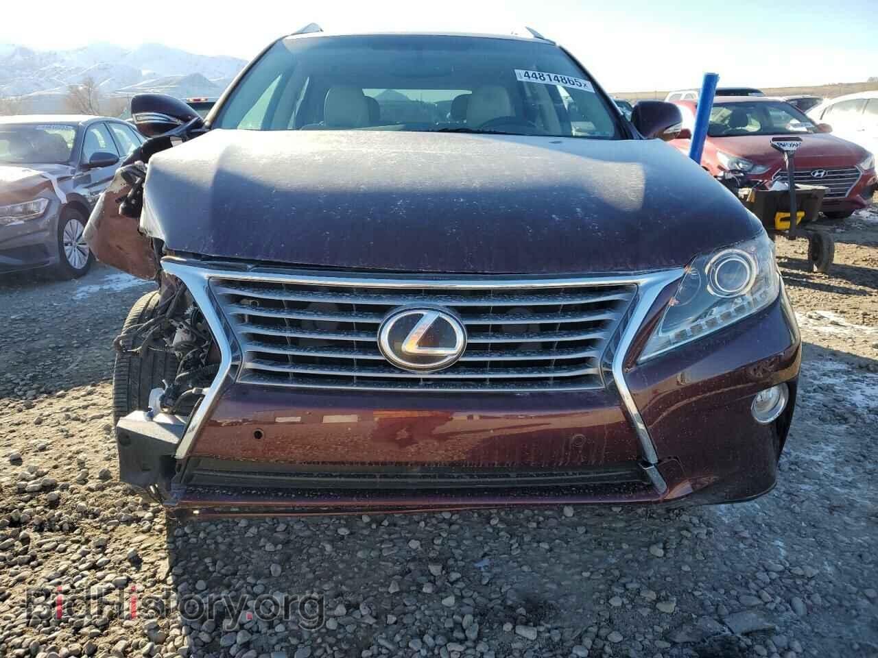 2014 LEXUS RX350 - VIN: 2T2BK1BAXEC228269 - Фото 5