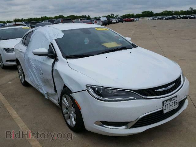 Фотография 1C3CCCAB7GN140960 - CHRYSLER 200 2016