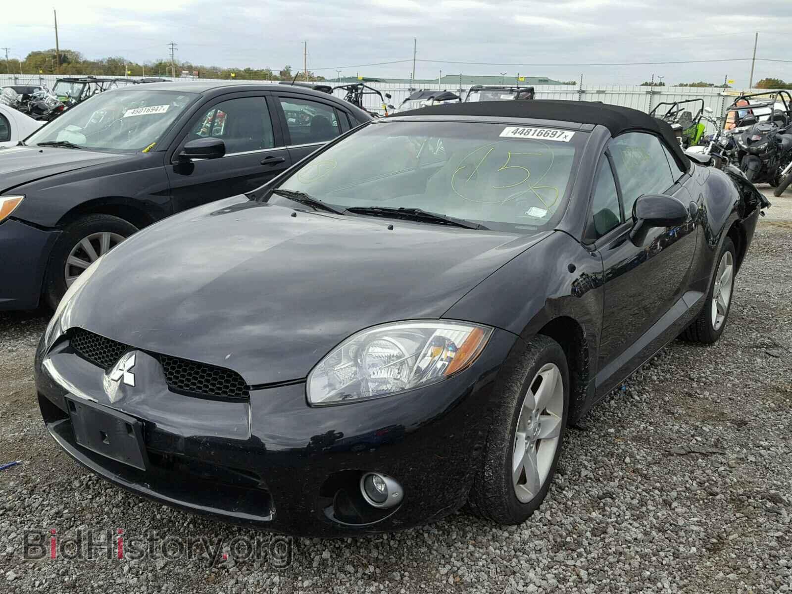 2007 MITSUBISHI ECLIPSE - VIN: 4A3AL25F97E013232 - Photo 2