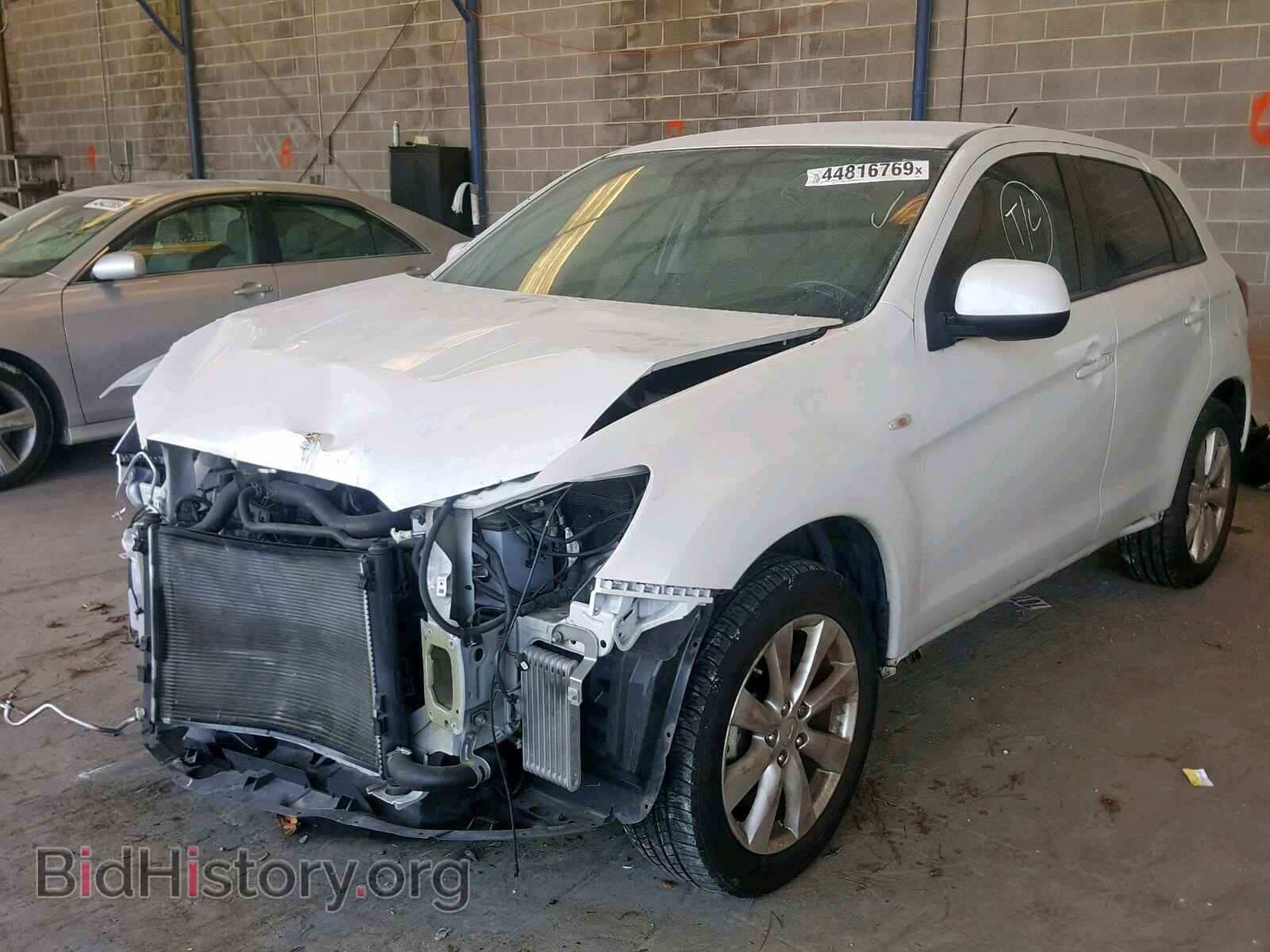 2014 MITSUBISHI OUTLANDER - VIN: 4A4AP3AUXEE018995 - Фото 2