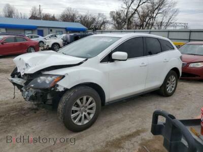 2011 Mazda CX-7, белый — VIN JM3ER2B52B0404413, Copart