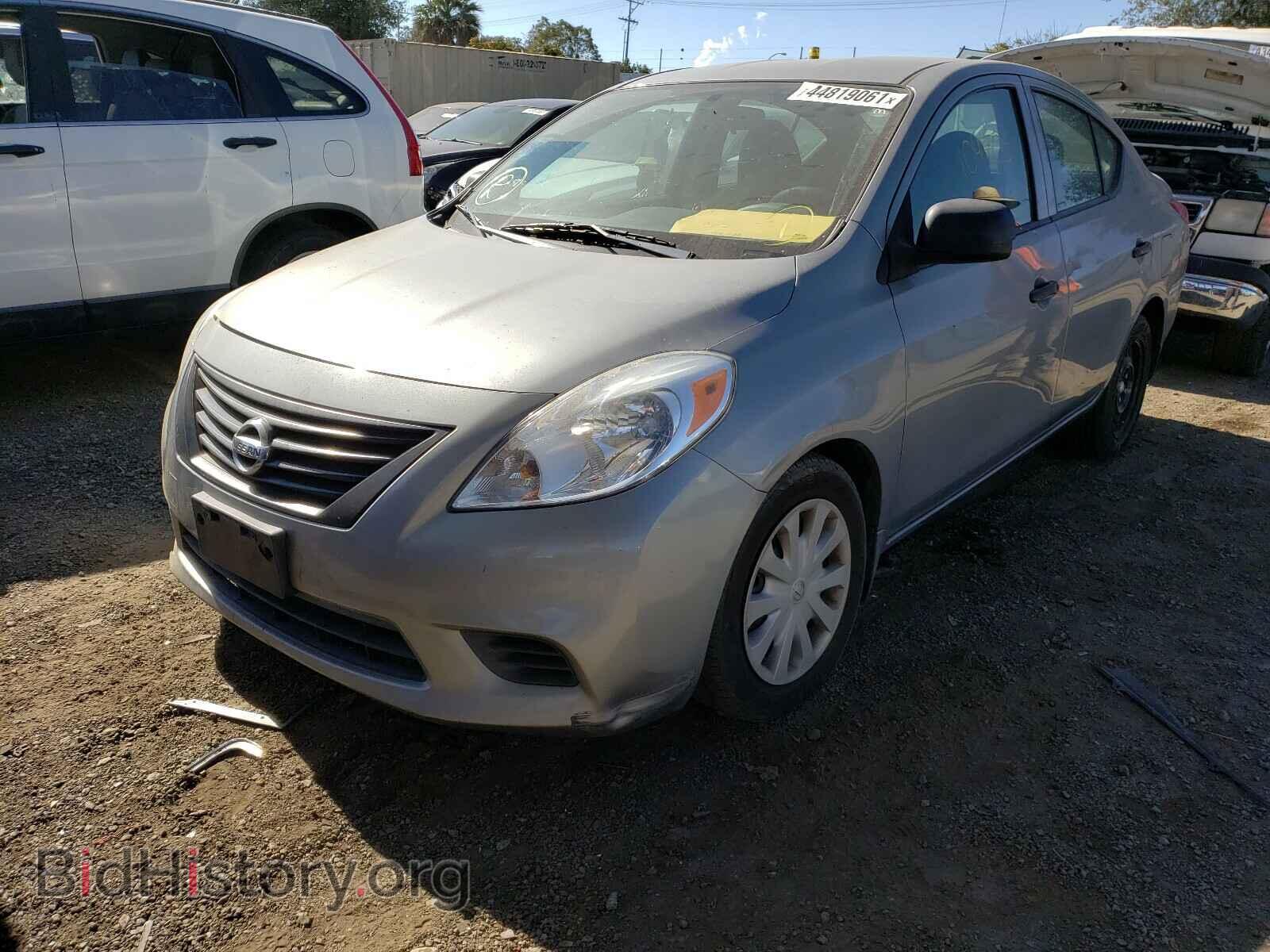 2012 NISSAN VERSA - VIN: 3N1CN7AP3CL915843 - Фото 2