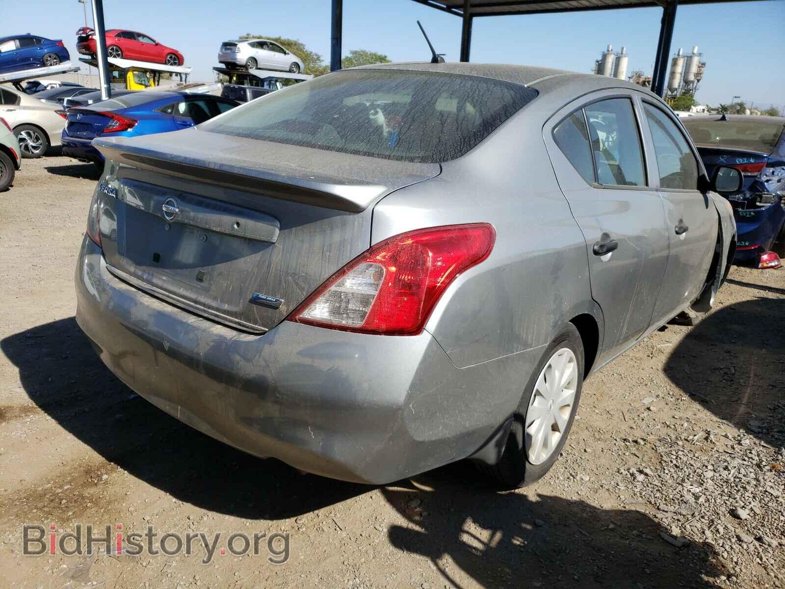 2012 NISSAN VERSA - VIN: 3N1CN7AP3CL915843 - Фото 4