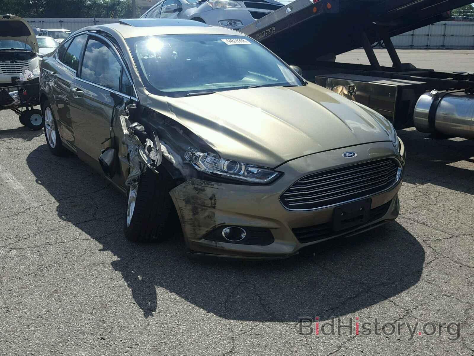 Photo 3FA6P0HR4DR161973 - FORD FUSION SE 2013