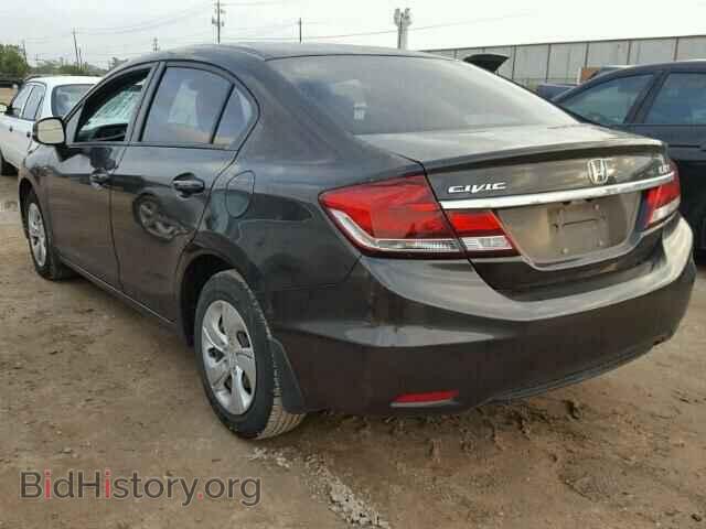 2013 HONDA CIVIC - VIN: 2HGFB2F51DH567470 - Фото 3