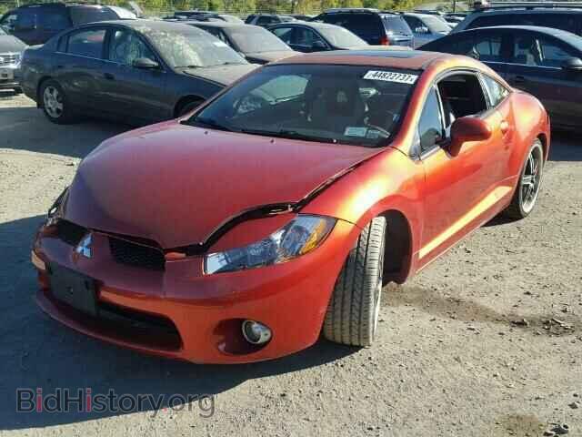 2006 MITSUBISHI ECLIPSE - VIN: 4A3AK34TX6E010709 - Фото 2