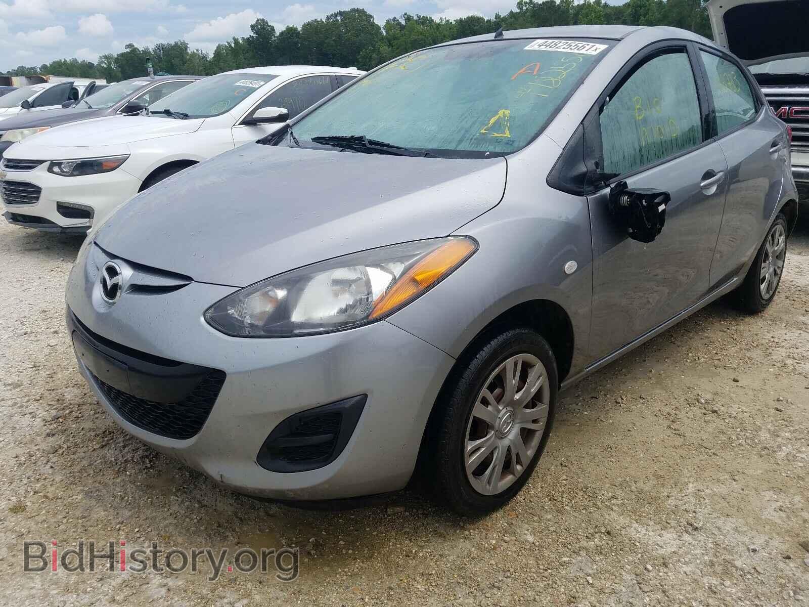 2014 MAZDA 2 - VIN: JM1DE1KZ7E0183442 - Фото 2