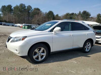 2012 Lexus RX350 350, белый — VIN 2T2BK1BA3CC129922, Copart