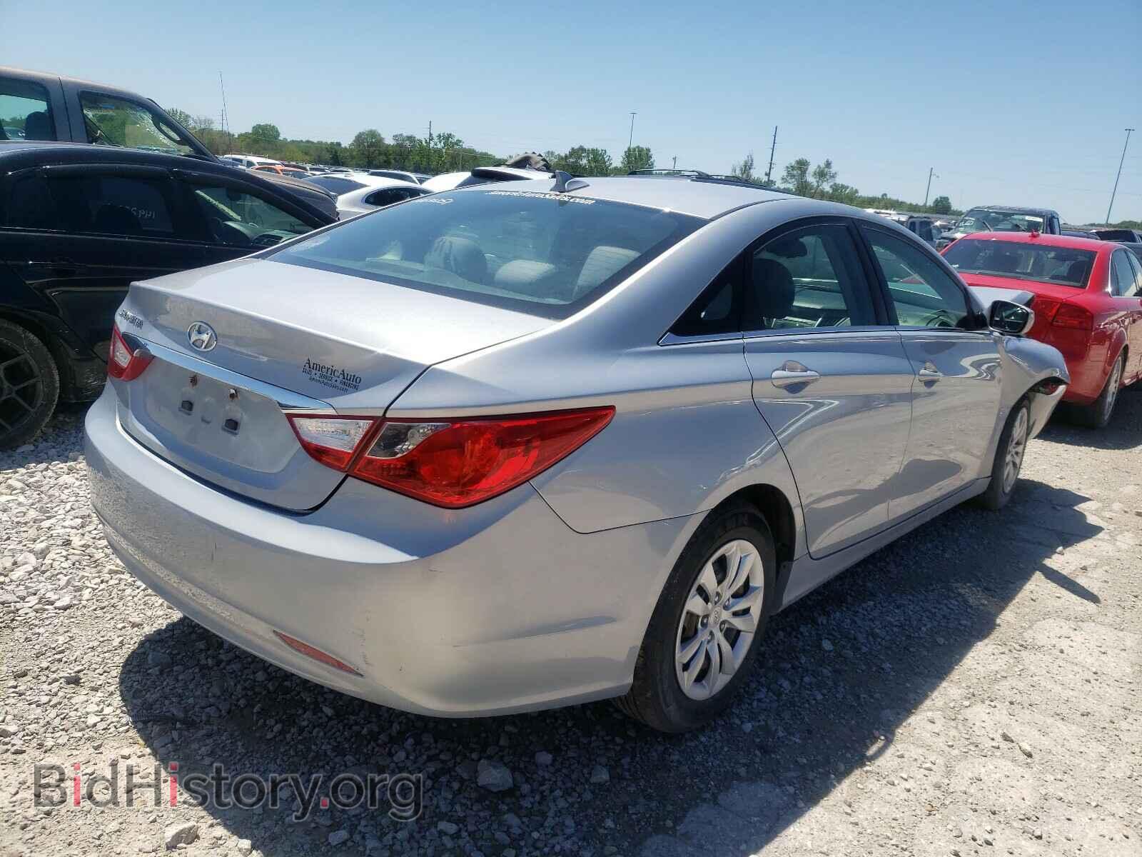 2012 HYUNDAI SONATA - VIN: 5NPEB4AC5CH455286 - Фото 4