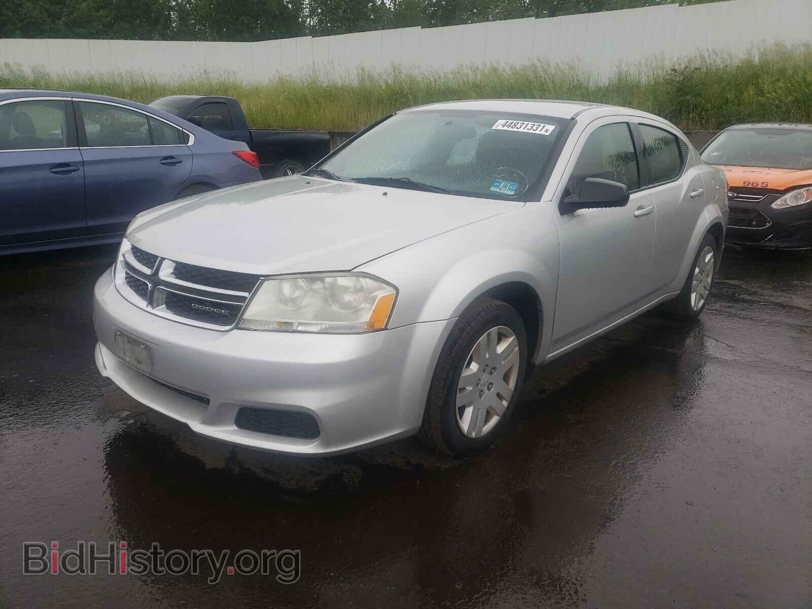 2011 DODGE AVENGER - VIN: 1B3BD4FB6BN501401 - Фото 2