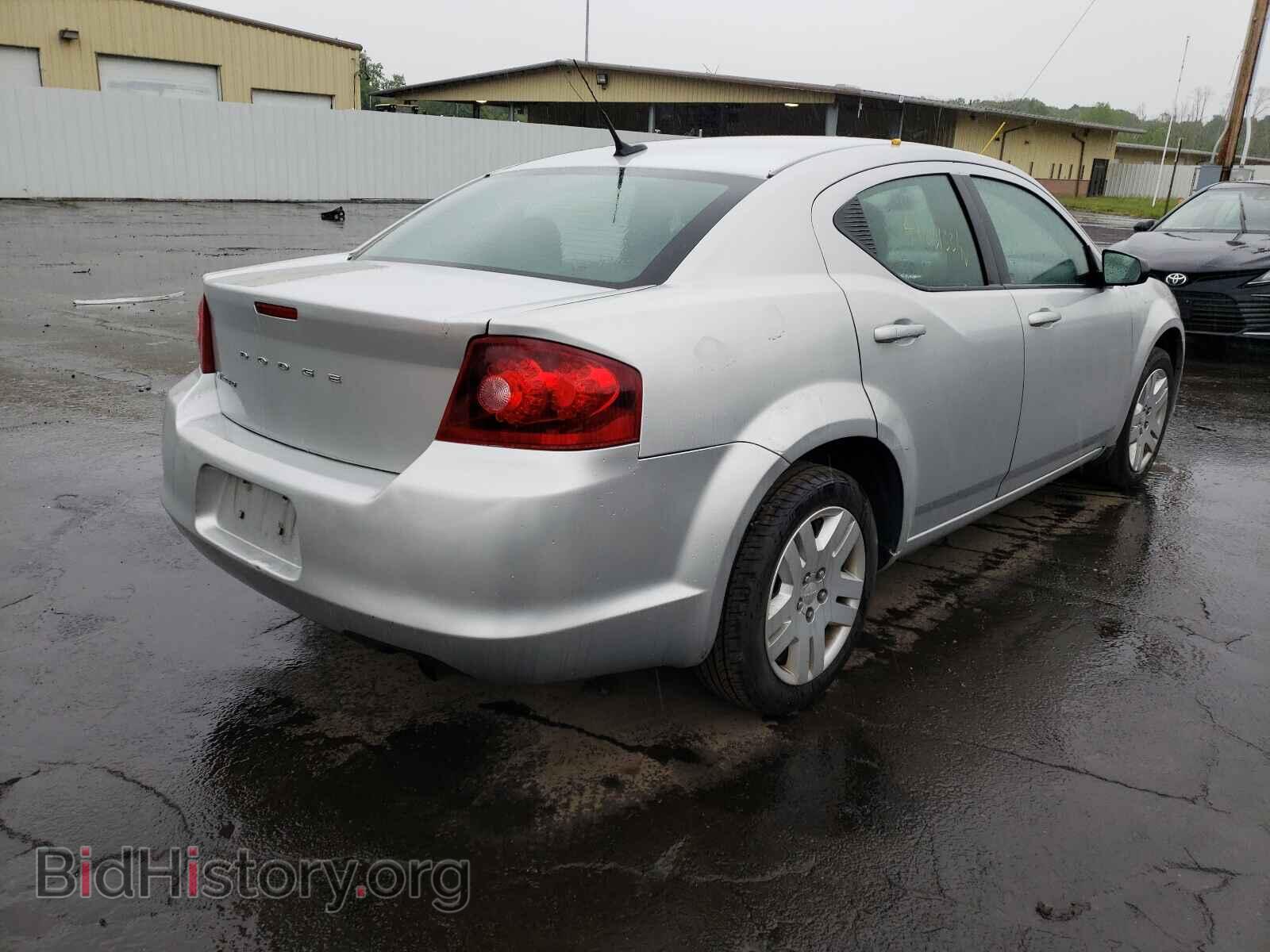 2011 DODGE AVENGER - VIN: 1B3BD4FB6BN501401 - Фото 4