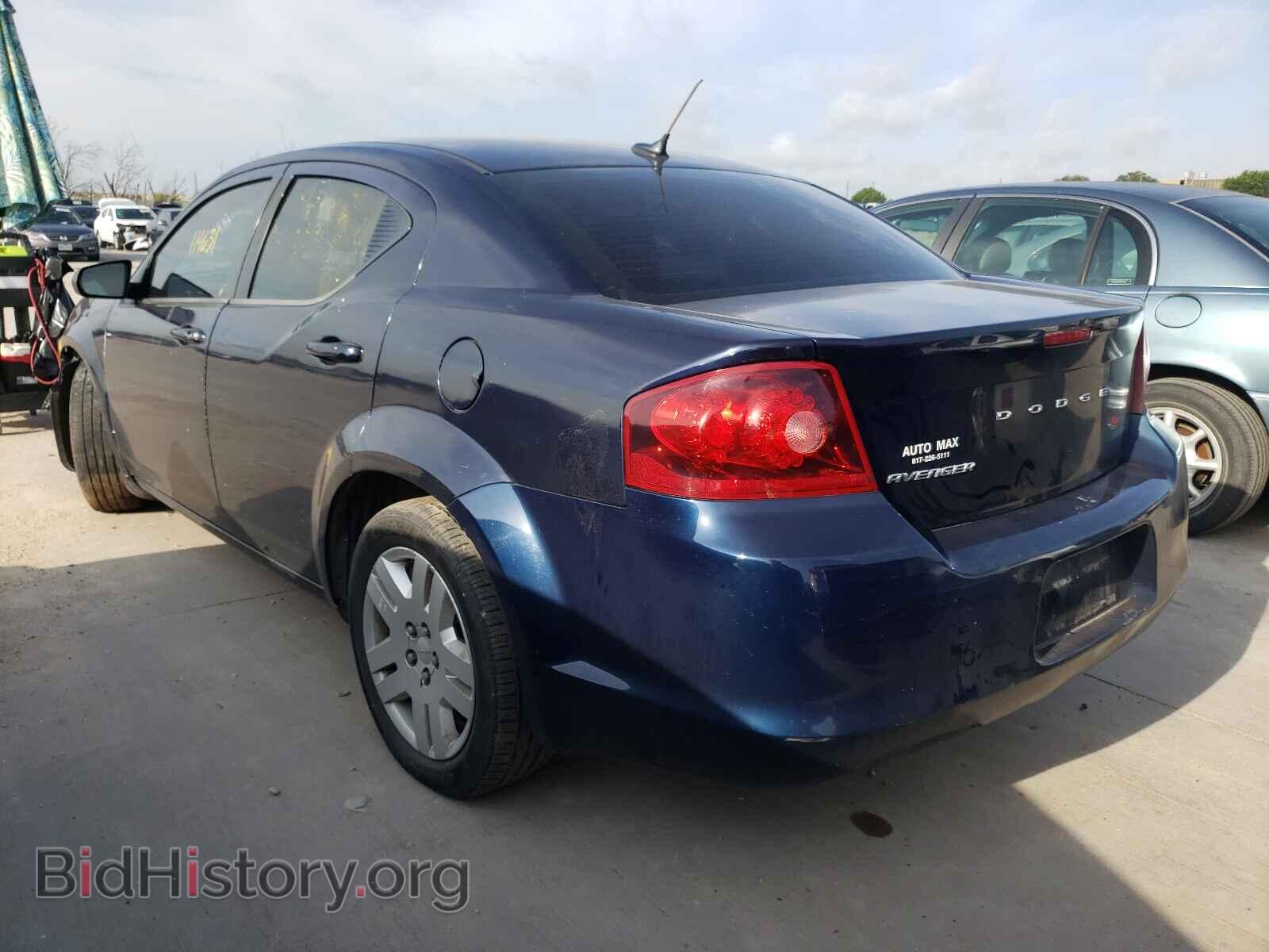 2014 DODGE AVENGER - VIN: 1C3CDZAB4EN201159 - Фото 3