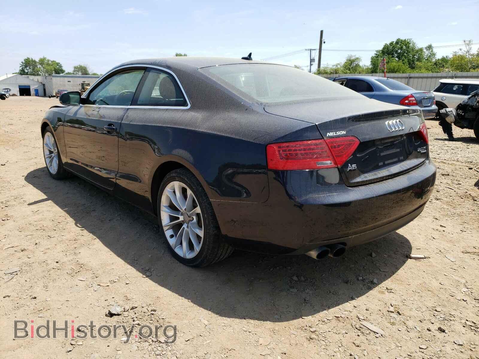2013 AUDI A5 - VIN: WAULFAFR7DA002008 - Фото 3