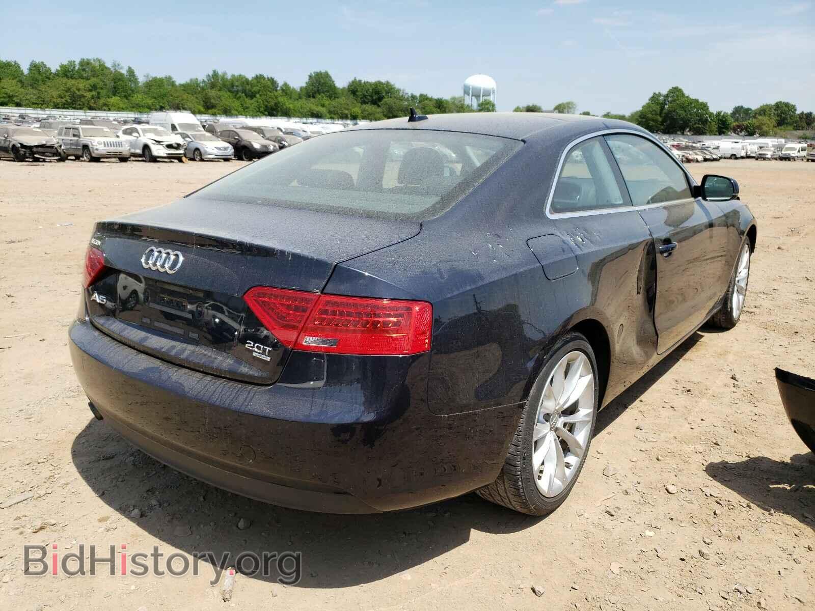 2013 AUDI A5 - VIN: WAULFAFR7DA002008 - Фото 4