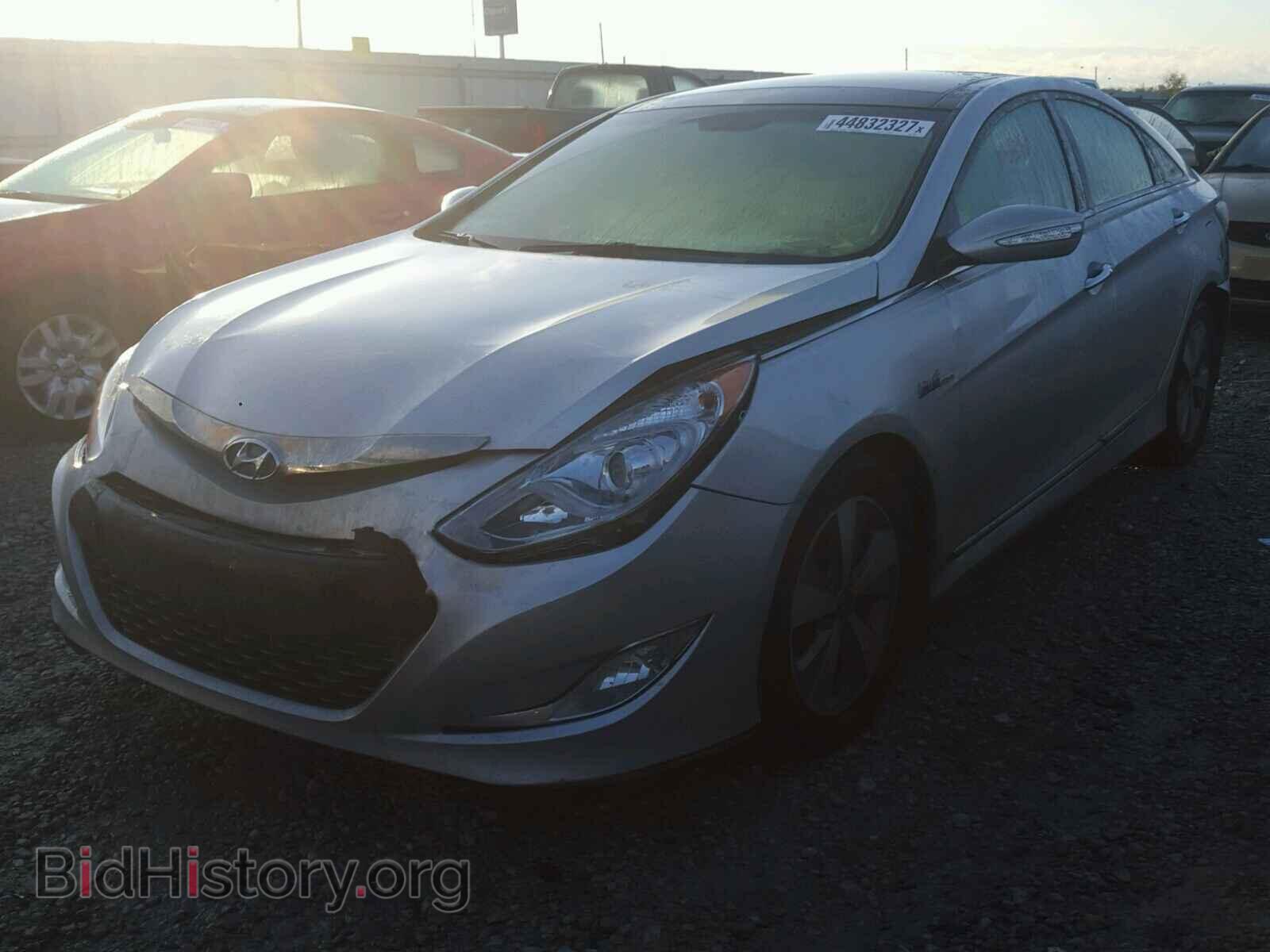 2012 HYUNDAI SONATA - VIN: KMHEC4A4XCA054566 - Фото 2