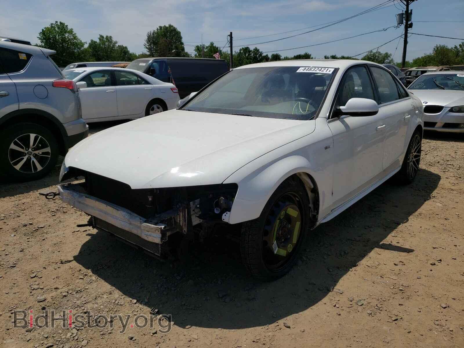 2014 AUDI A4 - VIN: WAUFFAFL2EN018247 - Фото 2
