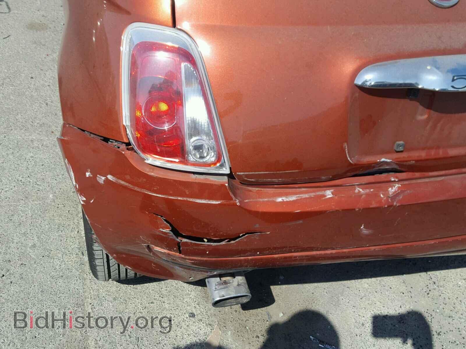 2013 FIAT 500 - VIN: 3C3CFFAR6DT740869 - Фото 9