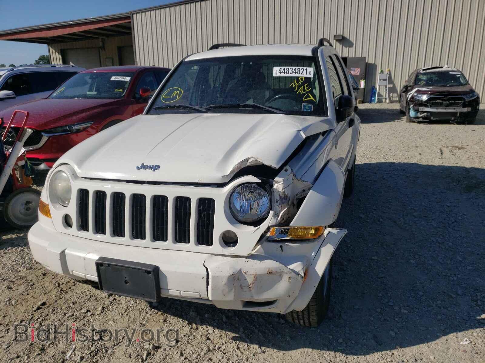 2007 JEEP LIBERTY - VIN: 1J4GL48K27W676258 - Фото 2
