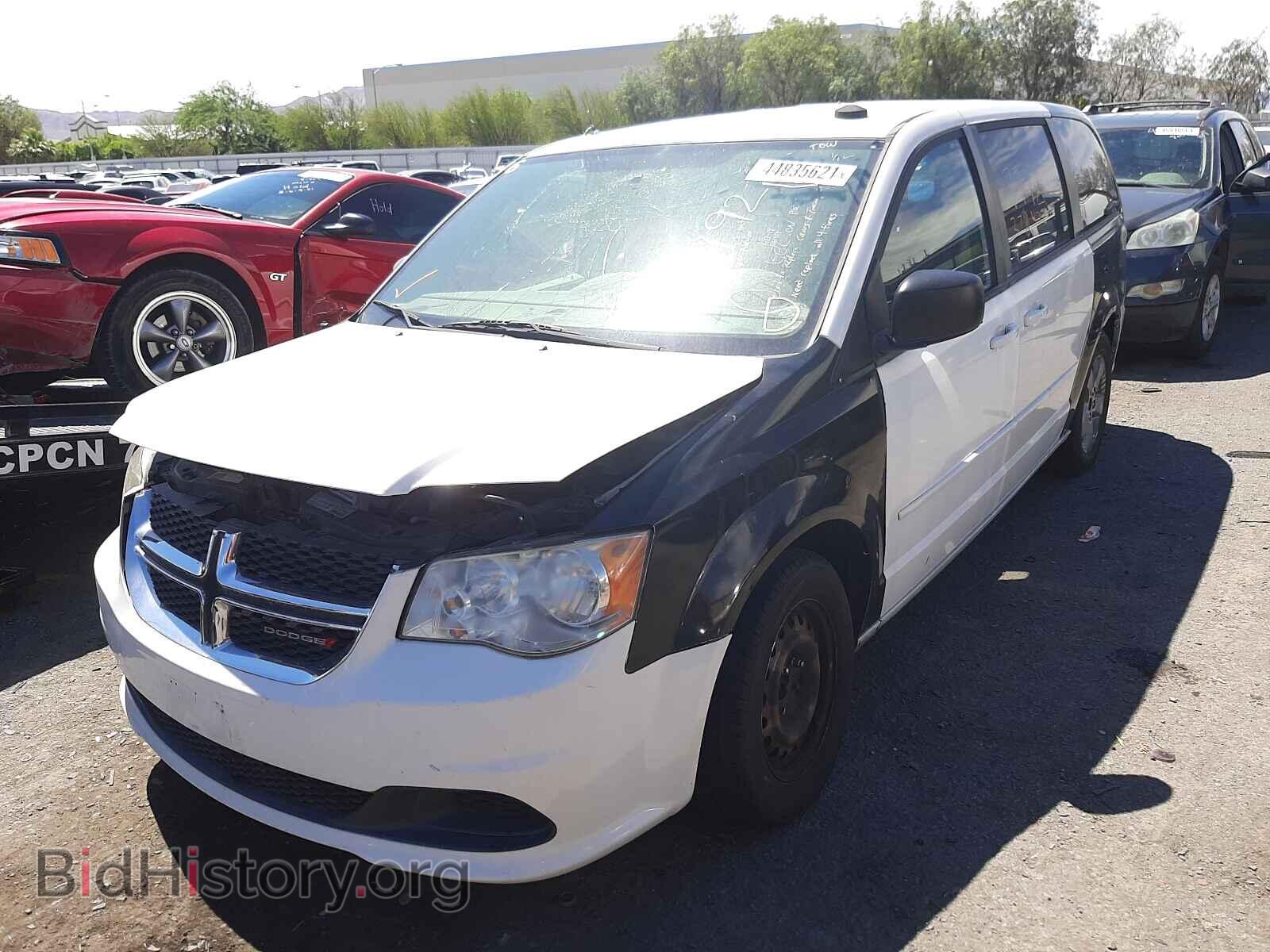 2013 DODGE CARAVAN - VIN: 2C4RDGBG0DR663305 - Фото 2
