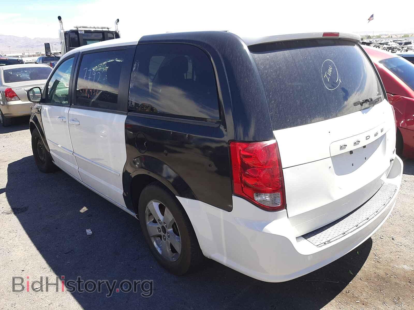 2013 DODGE CARAVAN - VIN: 2C4RDGBG0DR663305 - Фото 3