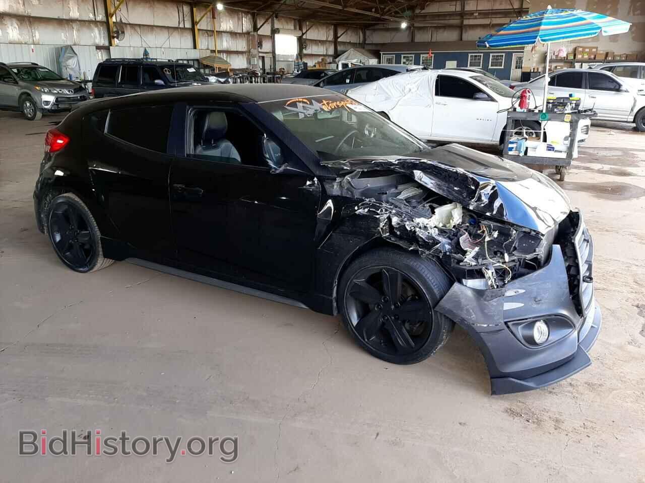 2013 HYUNDAI VELOSTER - VIN: KMHTC6AE3DU135002 - Фото 4
