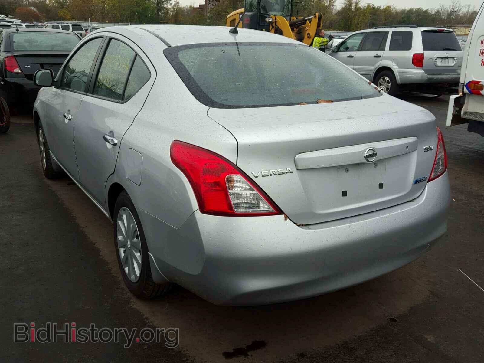 2012 NISSAN VERSA - VIN: 3N1CN7AP7CL843576 - Фото 3