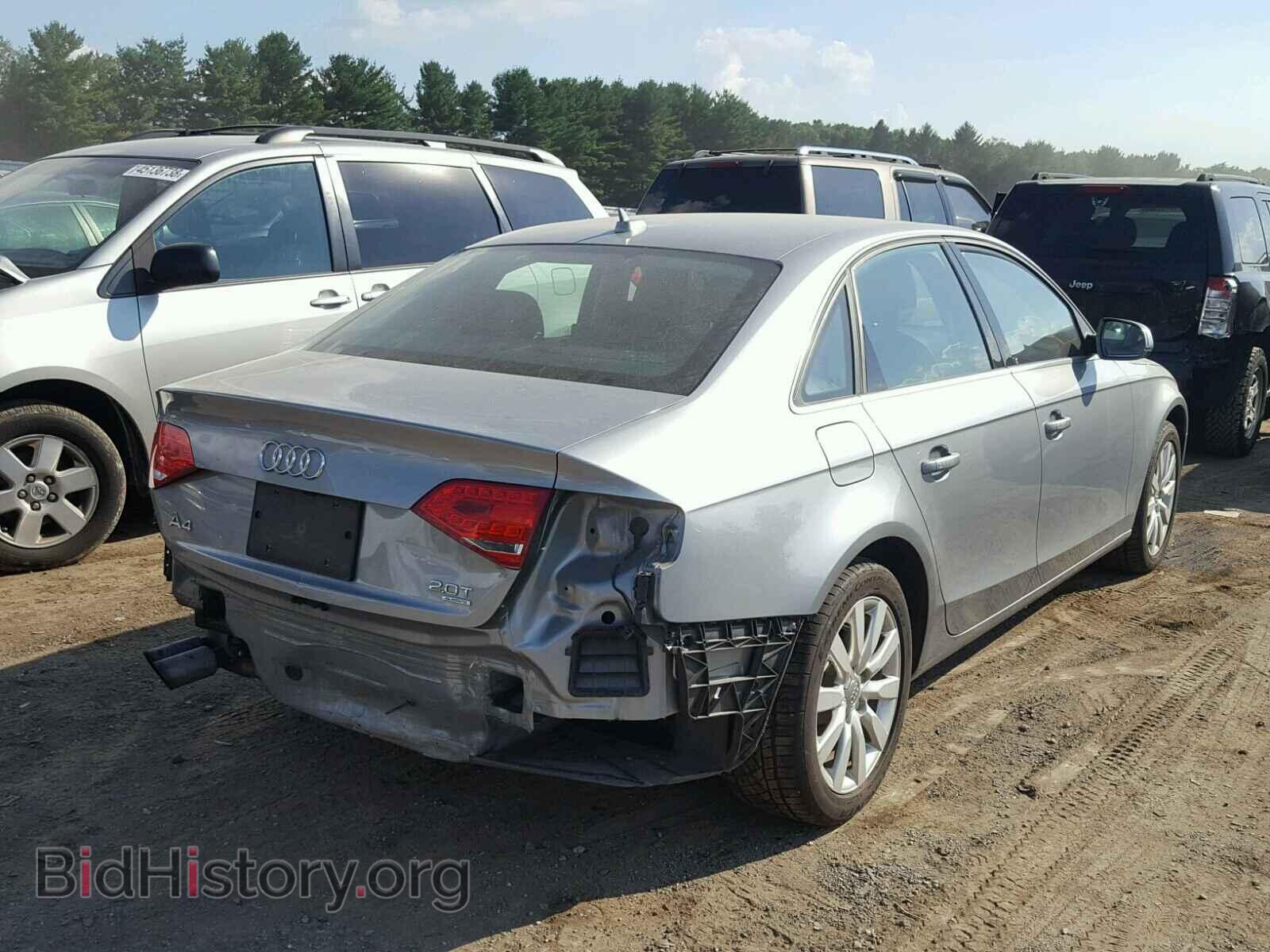2011 AUDI A4 - VIN: WAUFFAFL4BN041928 - Фото 4